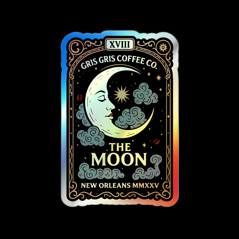 Holographic Sticker - The Moon