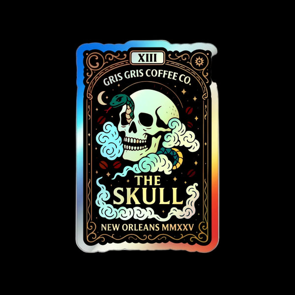 Holographic Sticker - The Skull