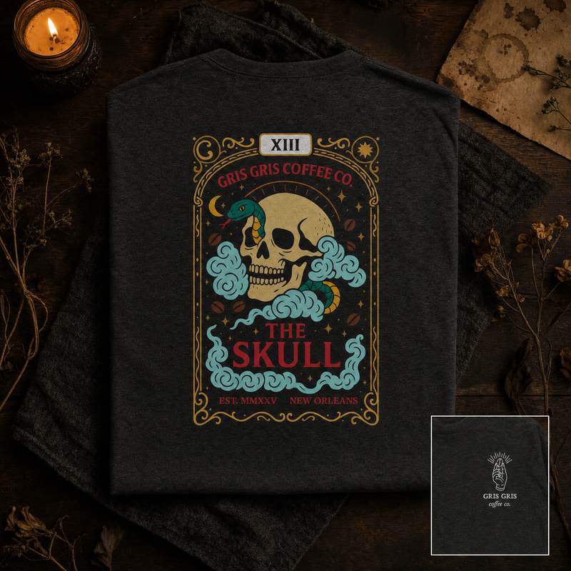 Tri-Blend Crew Tee - The Skull
