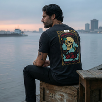 Tri-Blend Crew Tee - The Skull
